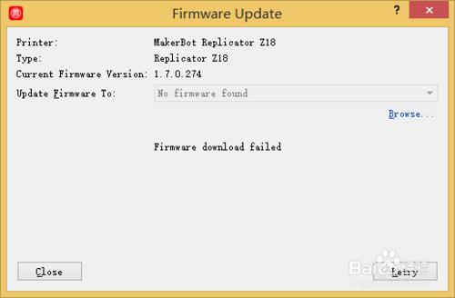 makerbot如何更新固件(update firmware)