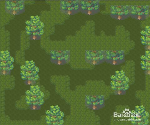張永的地圖教程2如何繪製森林迷宮