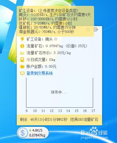 怎麼提高流量礦石的挖礦速度