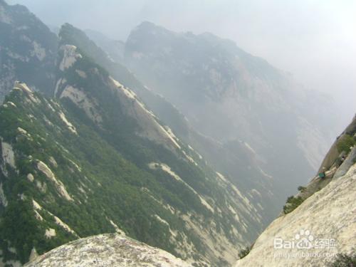 華山一日遊之後不怕山險