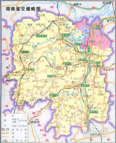 湖南張家界旅遊地圖分享