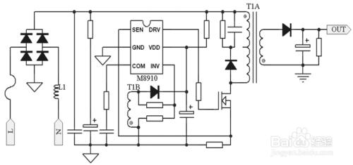 單級隔離反激式PFC原邊反饋LED驅動茂捷M8910