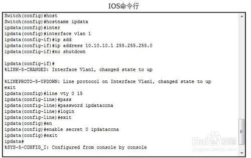 思科配置交換機並在 pc 上通過 telnet 管理