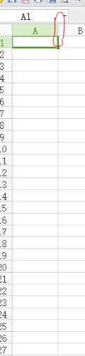 WPS表格怎麼調整列寬？