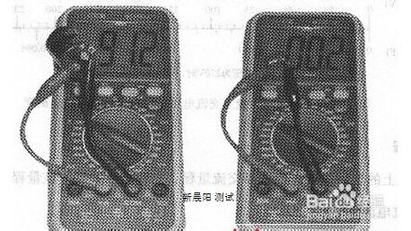 利用萬用表法測電容的容量