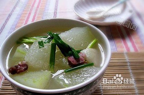 臘肉冬瓜湯怎麼做