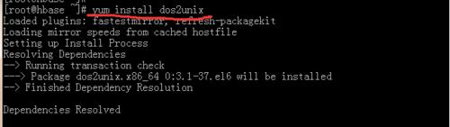 linux服務器與windows之間文件拷貝換行問題