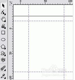 coreldrawX4製作郵票齒狀效果