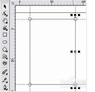 coreldrawX4製作郵票齒狀效果