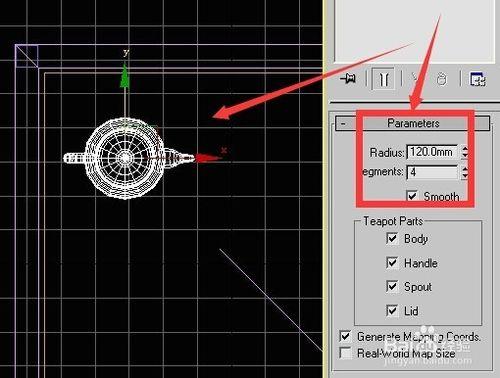 如何用3dsmax9製作餐桌茶具等