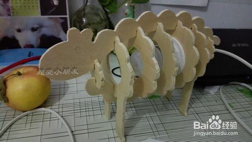 【教師節禮物】DIY木質綿羊小夜燈臺燈 誠意之作