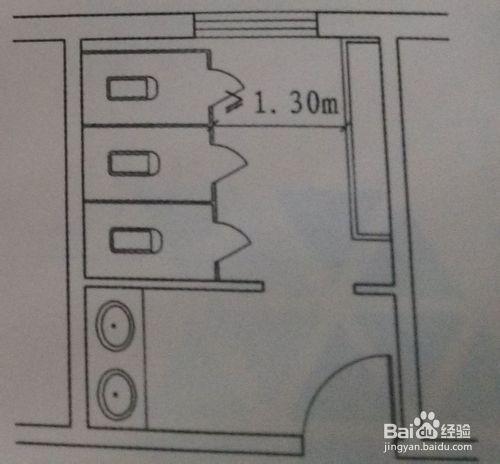 建築設計中，廁所、盥洗室、浴室的規範規定。