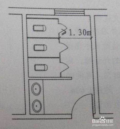 建築設計中，廁所、盥洗室、浴室的規範規定。