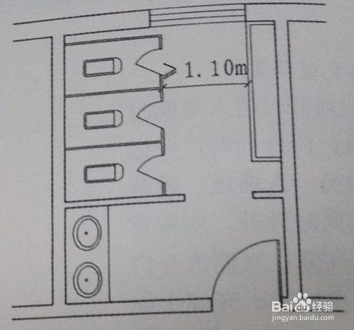 建築設計中，廁所、盥洗室、浴室的規範規定。