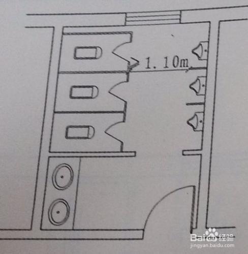 建築設計中，廁所、盥洗室、浴室的規範規定。