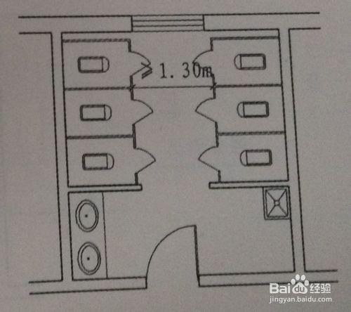 建築設計中，廁所、盥洗室、浴室的規範規定。