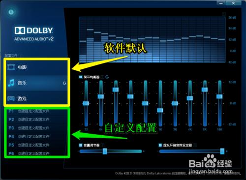 簡述利用Dolby配置個性音效