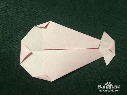 多目魚摺紙怎麼折