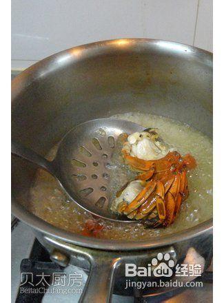 青豆麵拖蟹的做法
