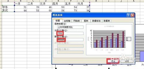 為excel圖表刪除或者添加標題