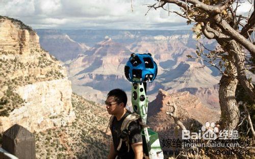 背上Trekker，Google探尋大峽谷街景