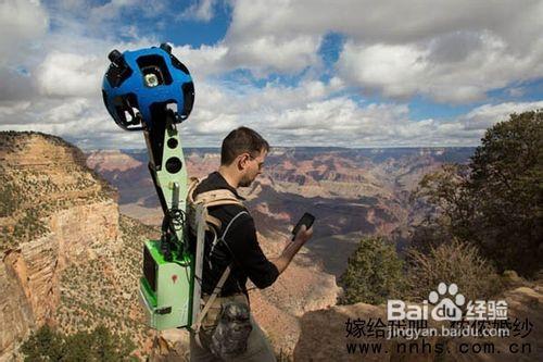 背上Trekker，Google探尋大峽谷街景