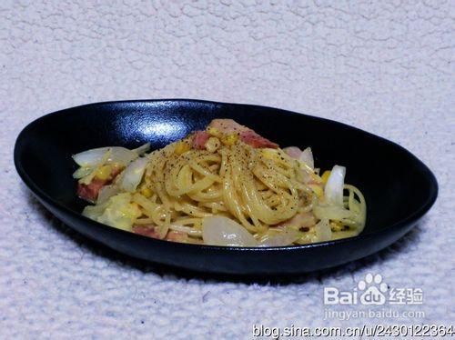 學做最有代表性的意大利麵—濃香芝士Carbonara