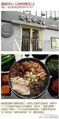 韓國自由行美食攻略