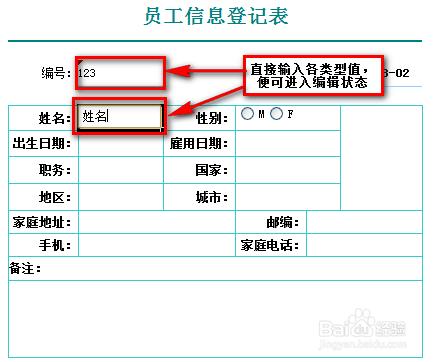 web表格控件FineReport教程：[10]填報預覽