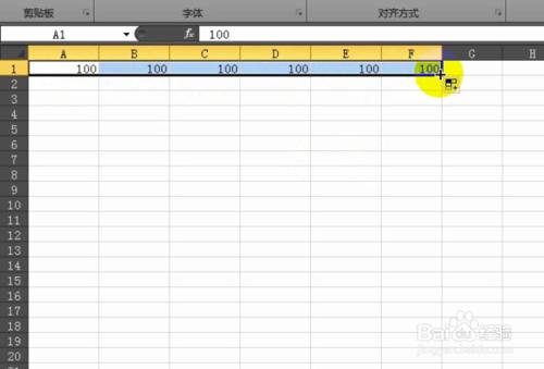 在excel 如何一行批量複製到下一行