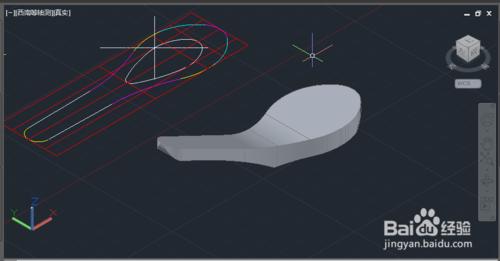 AUTOCAD2015三維繪圖實例：[3]羹匙繪製一