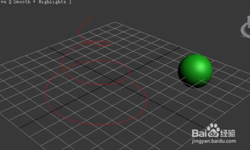 3Dmax中如何讓一個物體繞線運動起來
