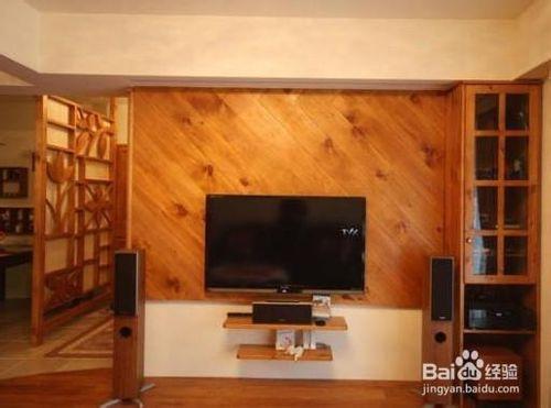 教您打造不一樣的木質電視背景牆