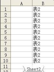 excel指定工作表中的指定列快速順序合併的方法