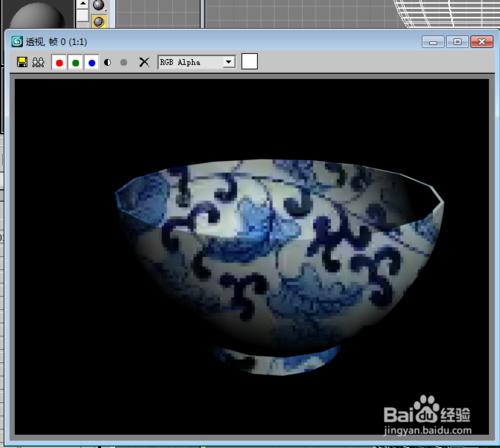 3DMAX繪製青花瓷碗