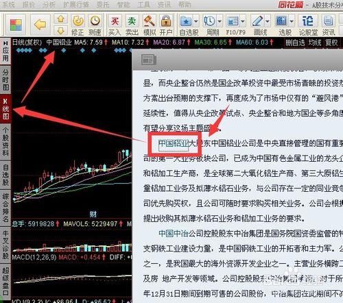 同花順軟件中從消息面回到基本面考察個股