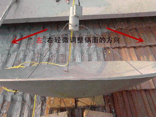 衛星電視接收器的調試（如何調整衛星大鍋信號）