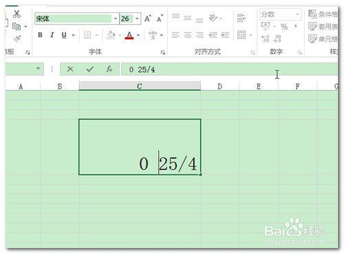 Excel中如何輸入分數，分數輸入教程