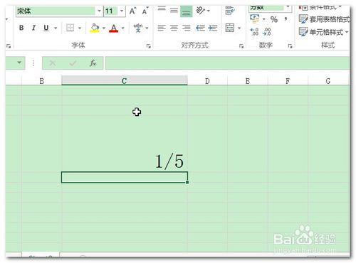 Excel中如何輸入分數，分數輸入教程