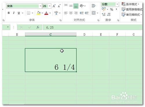 Excel中如何輸入分數，分數輸入教程