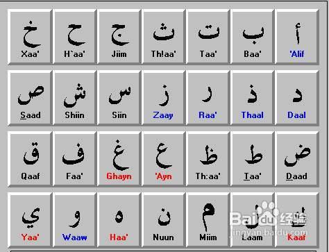 阿拉伯語發音