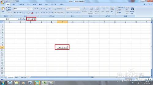 如何在Excel2007中輸入分數