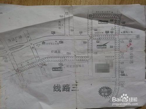 四川綿陽唐訊：科目三線路彩圖。