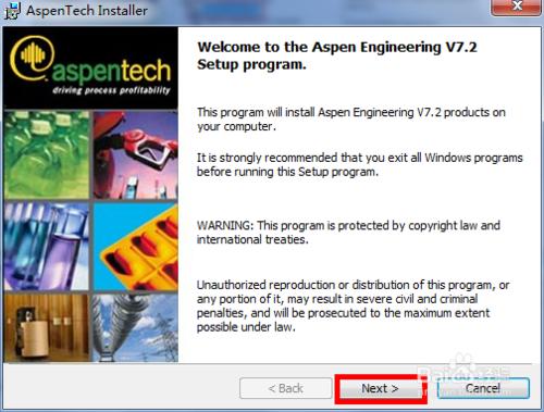 windows系統如何安裝aspen plus 7.2軟件