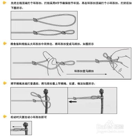 怎麼綁魚鉤和魚線