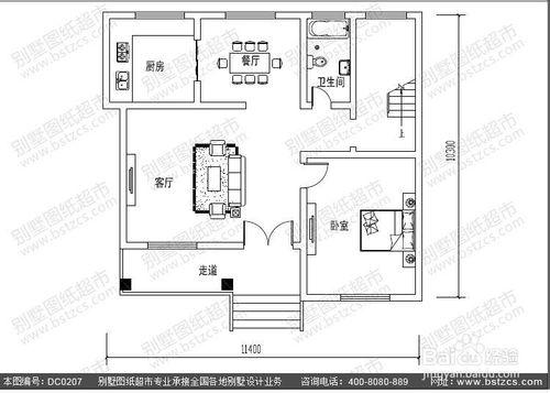 漂亮實用的二層農村小別墅效果圖及施工圖