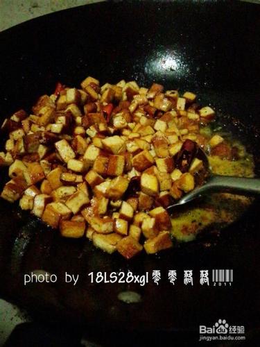 私房菜：韭菜炒豆乾