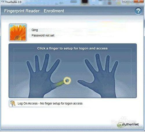 如何設置Win7系統的指紋識別的方法