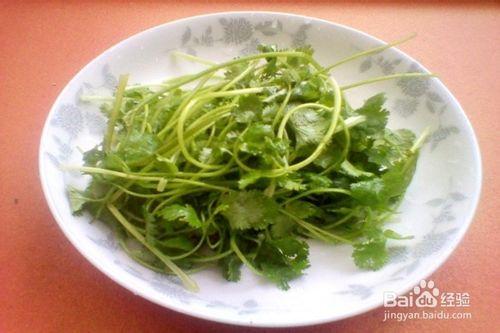 涼拌香菜------營養美味