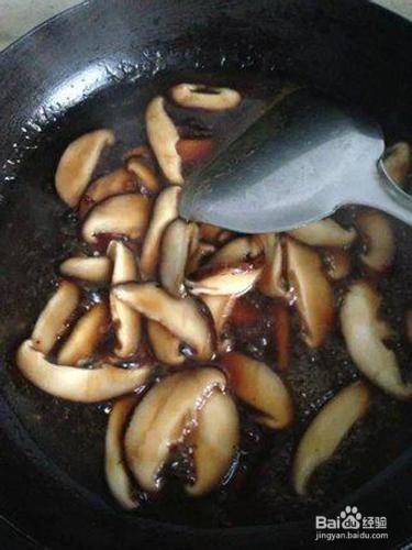 在家自己做蠔油香菇油菜
